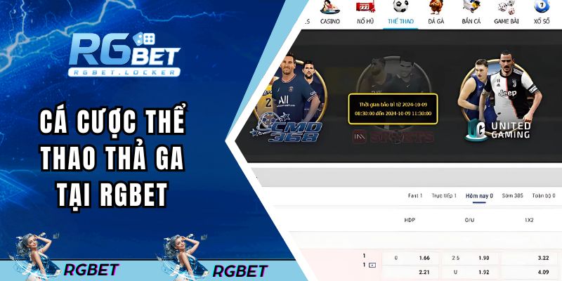 Cá cược thể thao thả ga